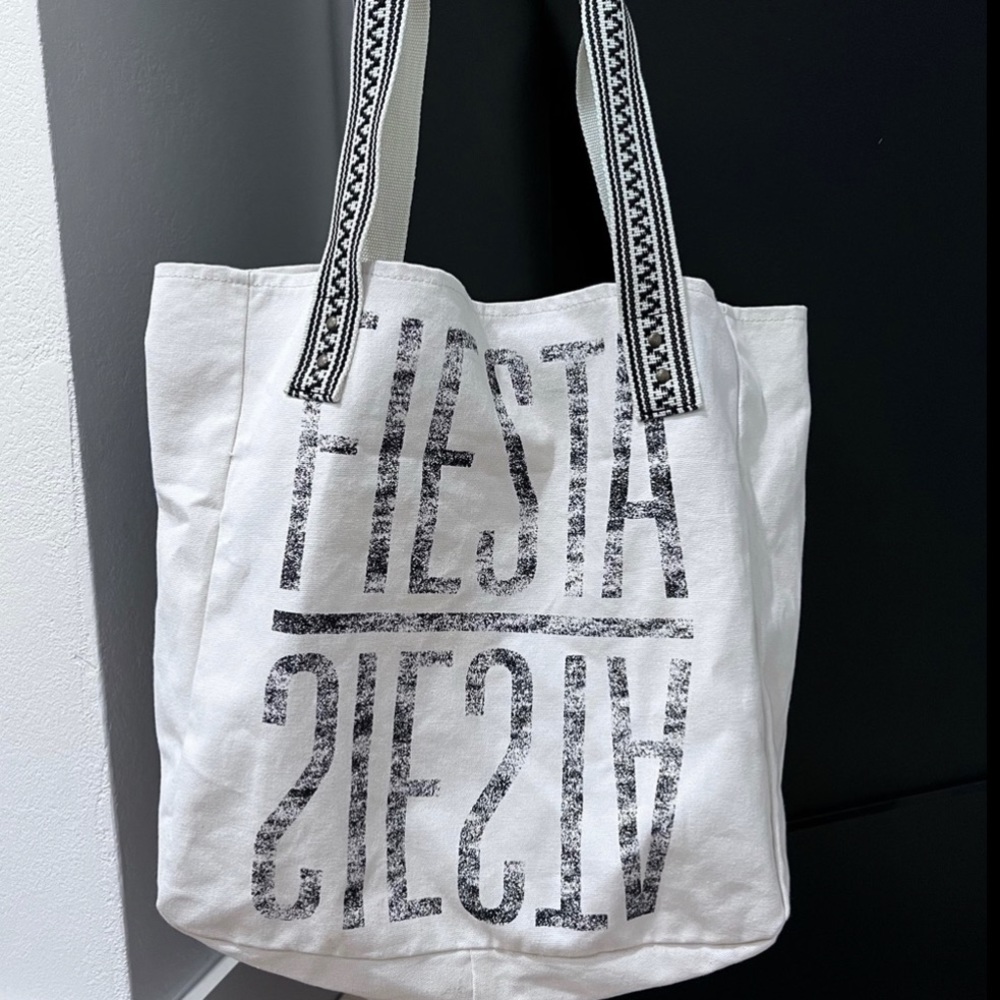 FIESTA + SIESTA Canvas Tote Bag